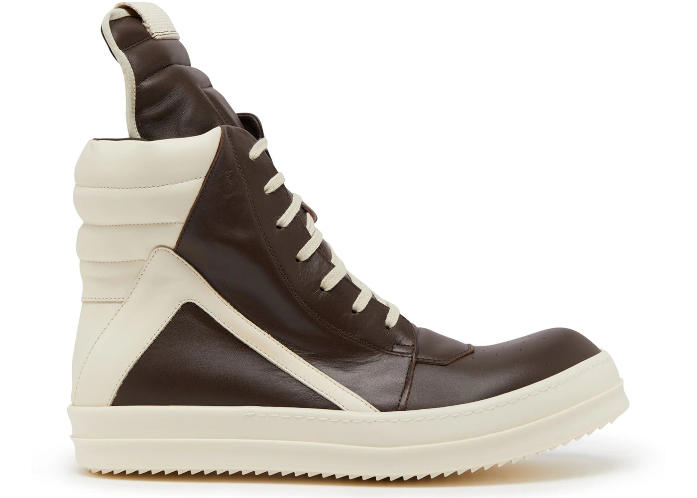 Rick Owens Geobasket Brown Milk