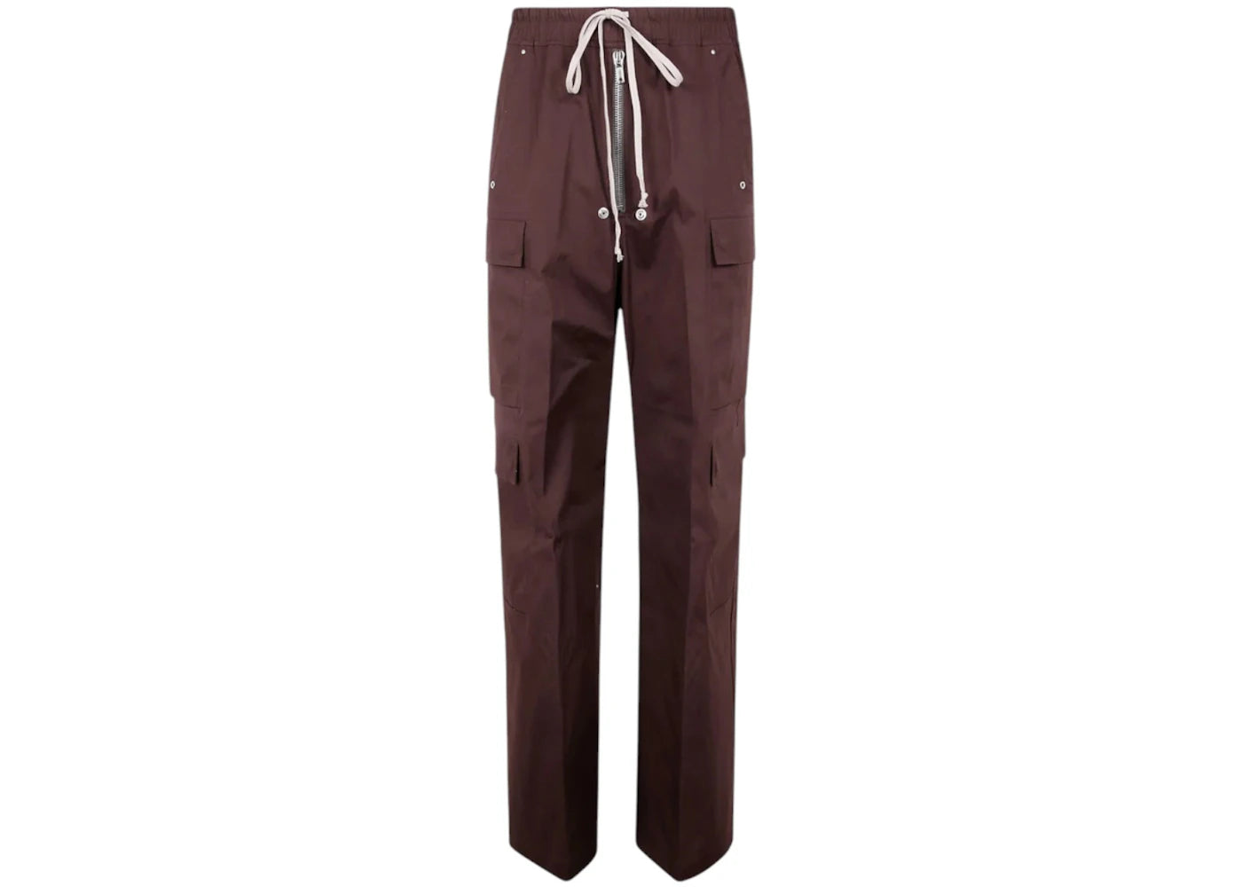 Rick Owens Heavy Cotton Poplin Cargobelas Mahogany