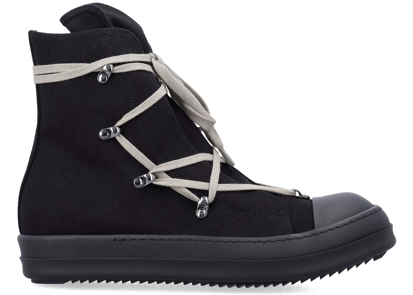 Rick Owens Hollywood DRKSHDW Hexa High Black Pearl