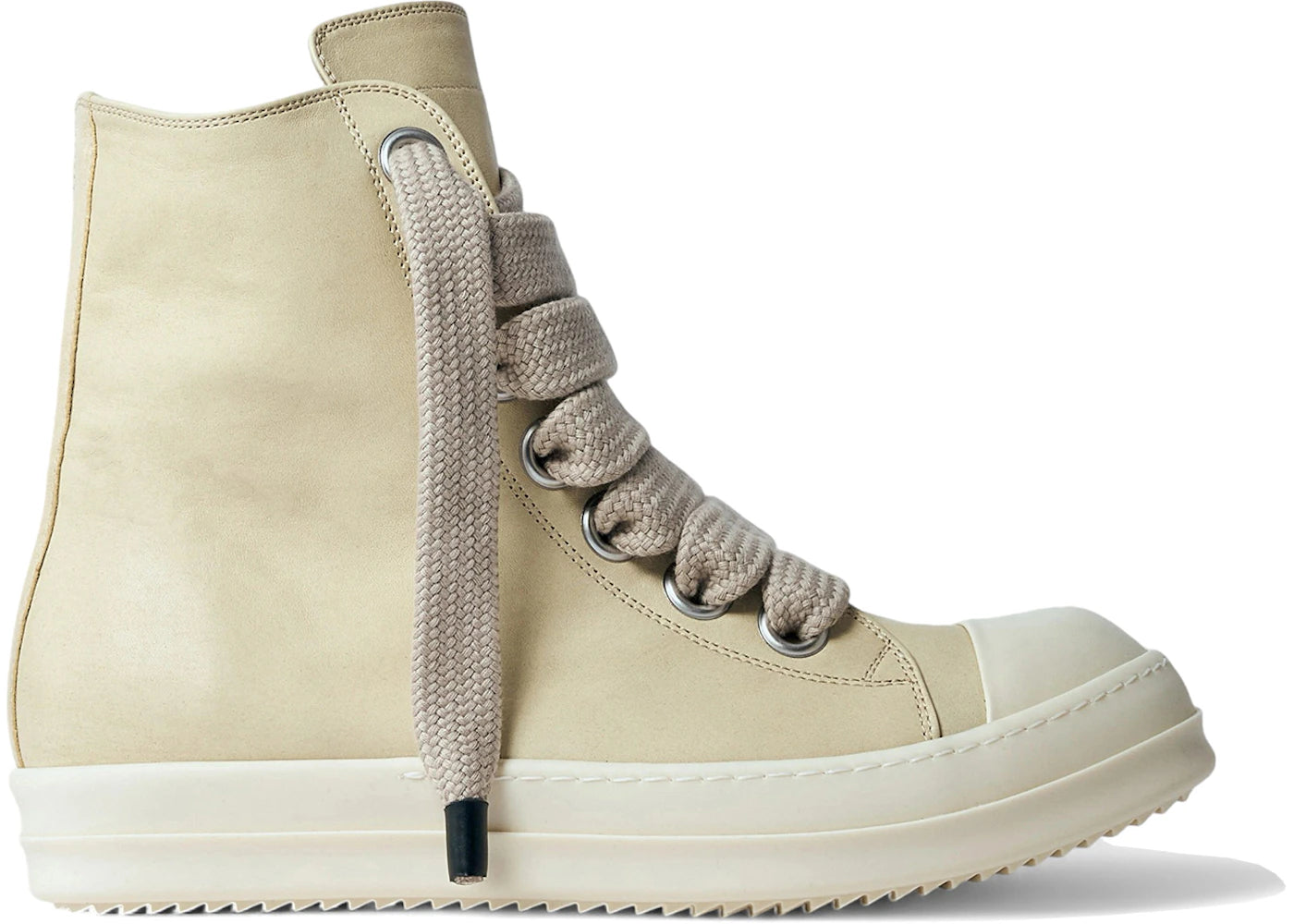 Rick Owens Hollywood Jumbo Lace High Parchment (Women's)