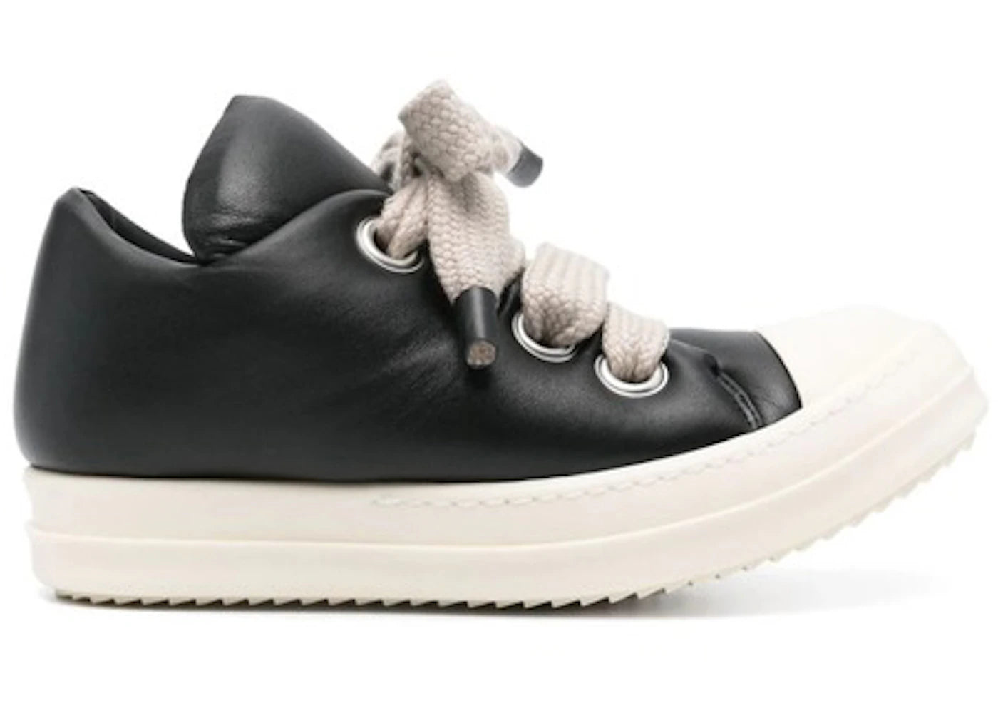 Rick Owens Porterville Jumbo Laced Padded Low Black Milk (Women's)