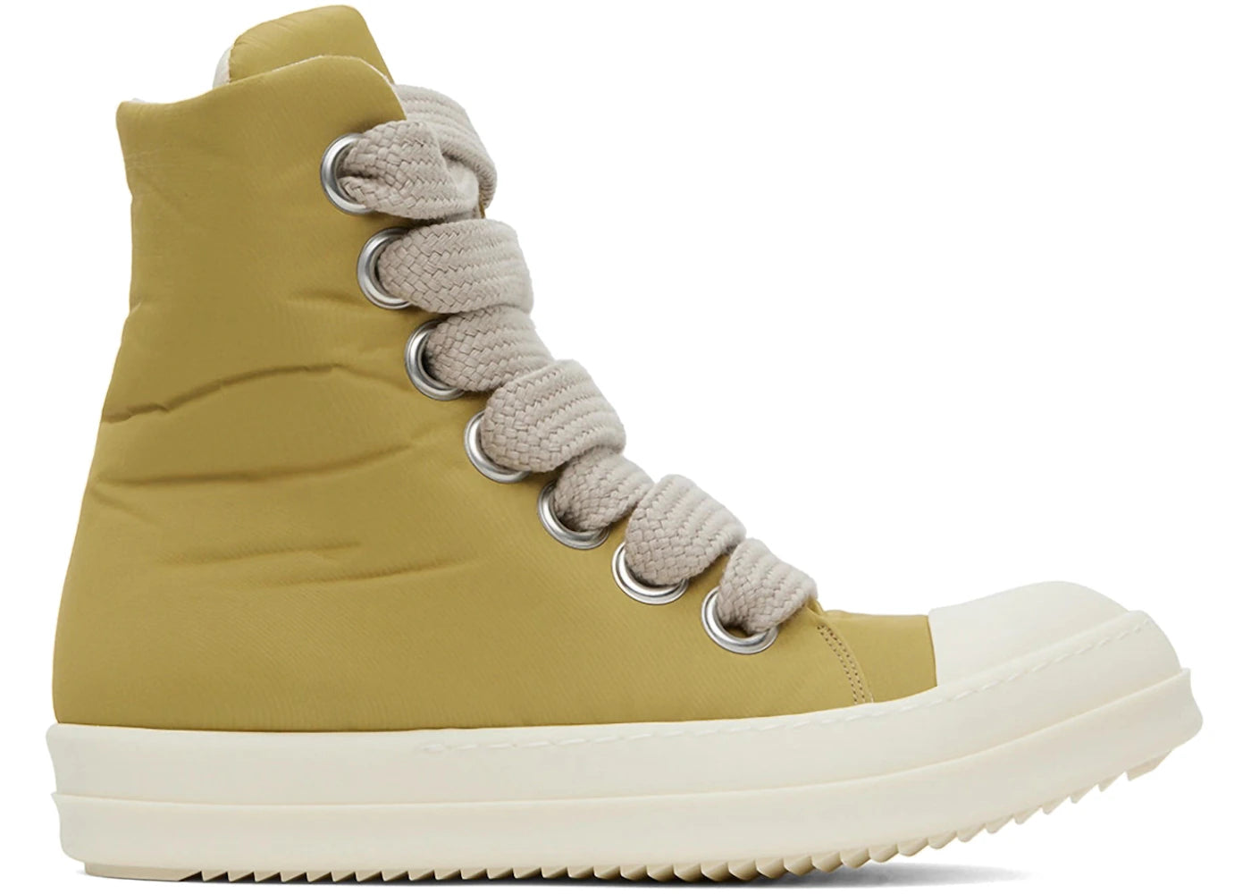 Rick Owens Lido DRKSHDW Jumbo Lace Puffer High Mustard (Women's)
