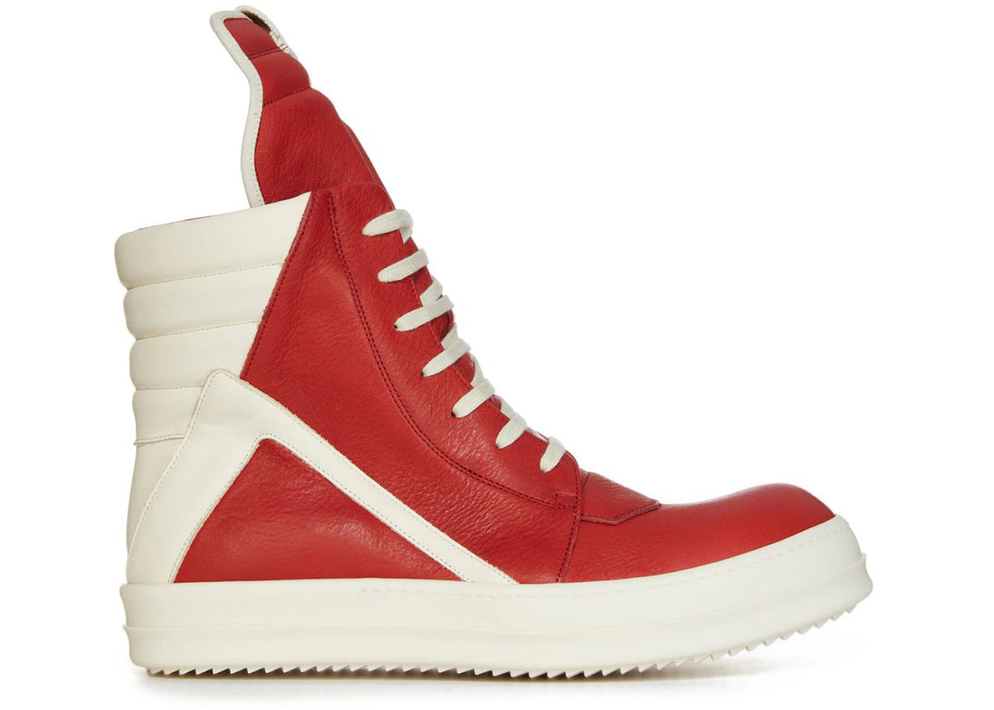 Rick Owens Lido Geobasket Cardinal Red