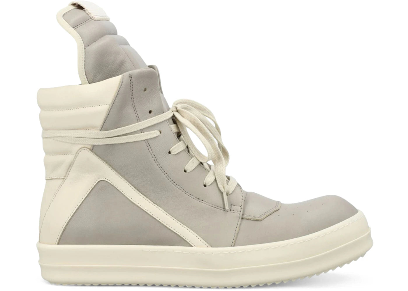 Rick Owens Lido Geobasket Pearl Milk (Women's)
