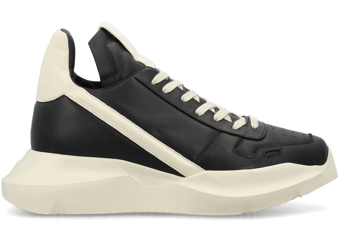 Rick Owens Lido Geth Runner Black Milk