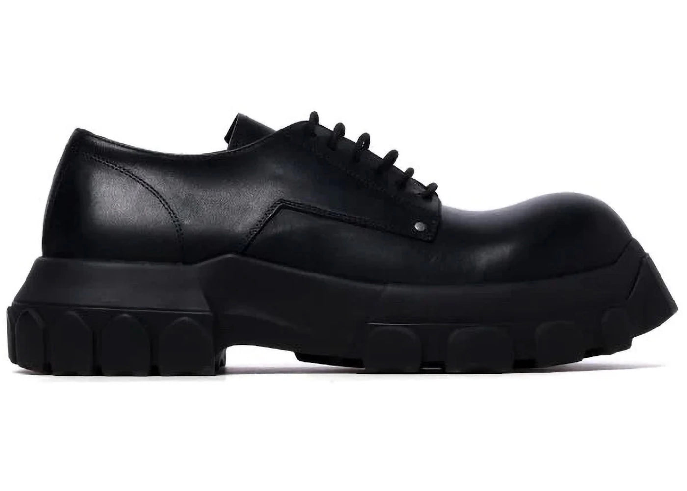 Rick Owens Lido Lace Up Bozo Tractor Black (Women's)