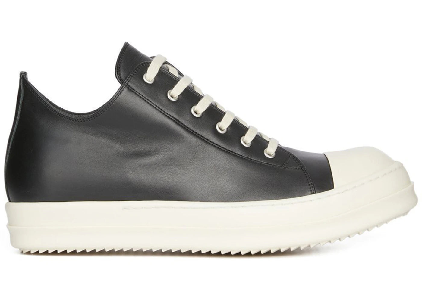 Rick Owens Luxor Low Sneaks Black Milk