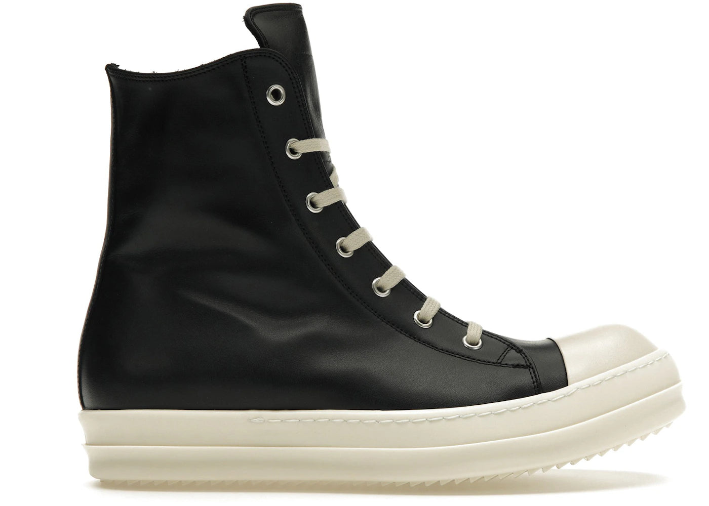 Rick Owens Luxor Sneakers Black Milk