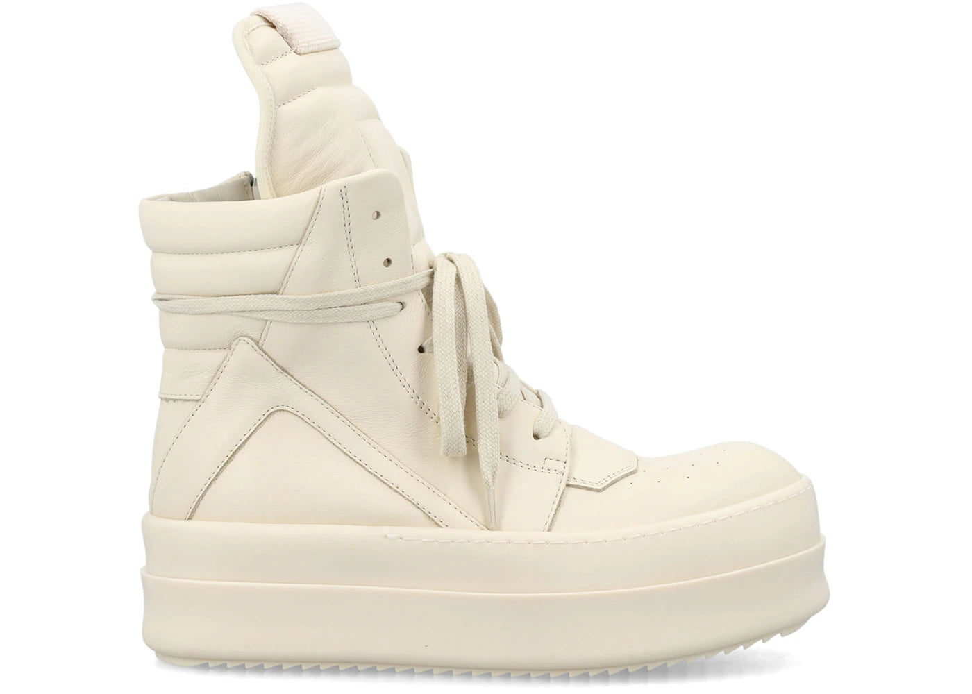 Rick Owens Mega Bumper Geobasket Milk (Women's)