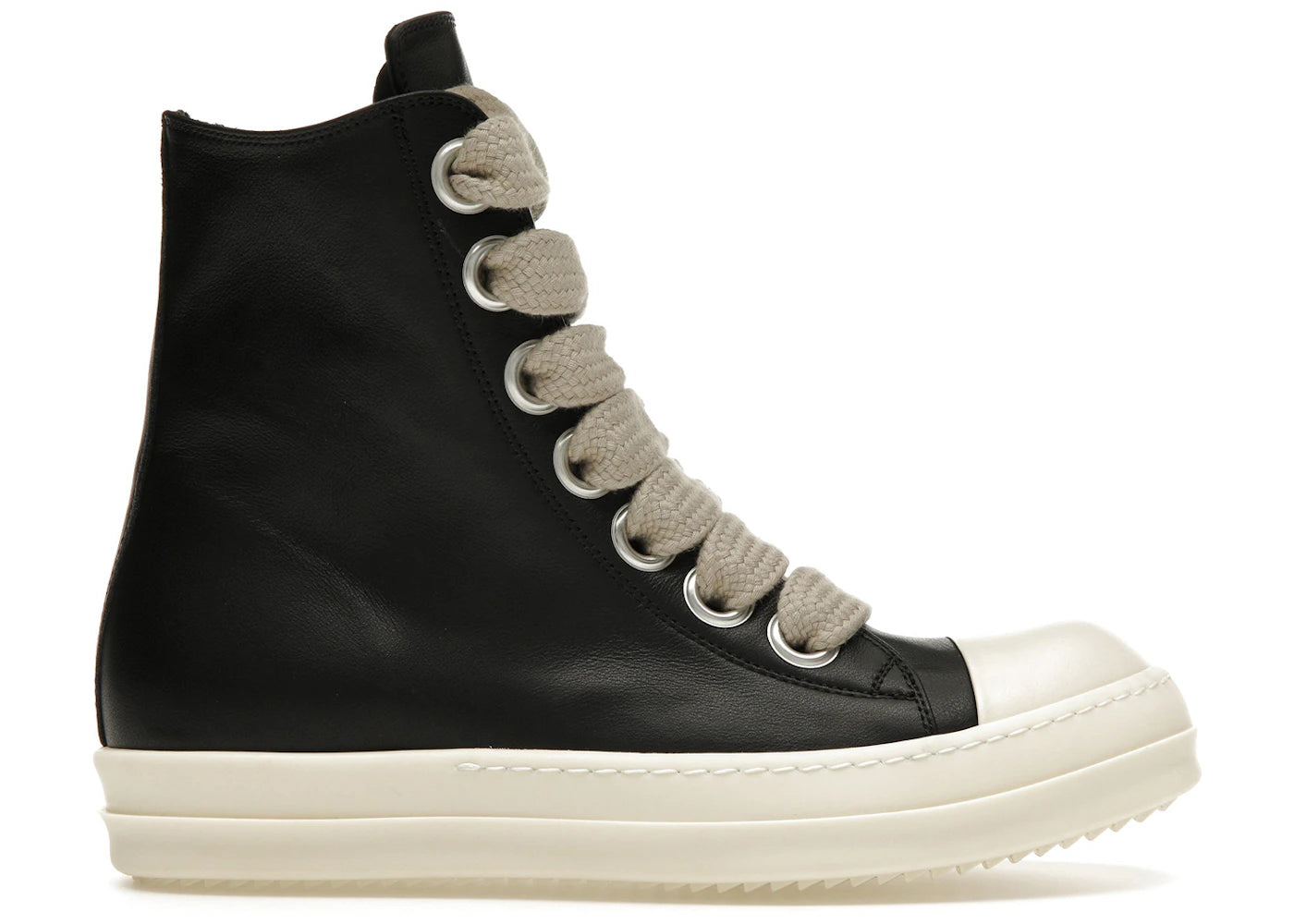 Rick Owens Porterville Jumbolaced High Black