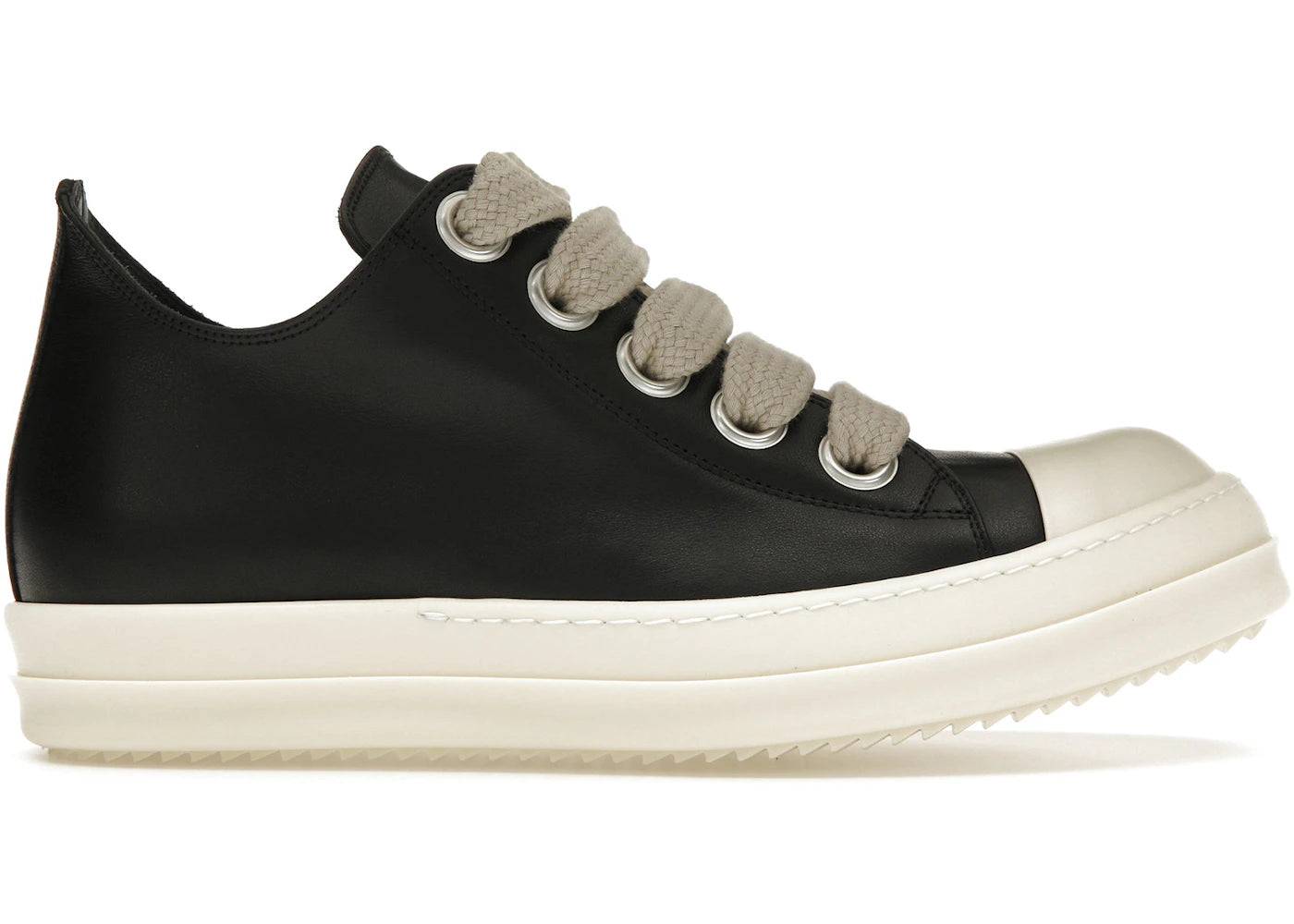 Rick Owens Porterville Jumbolaced Low Black