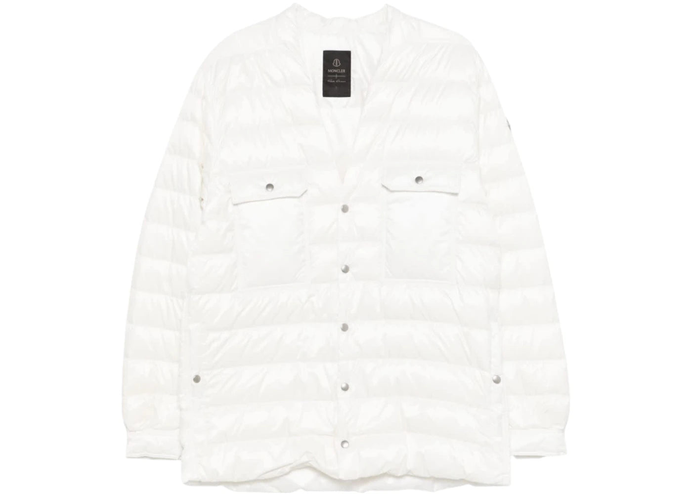 Rick Owens Rick Owens x Moncler Woven Outershirt Milk