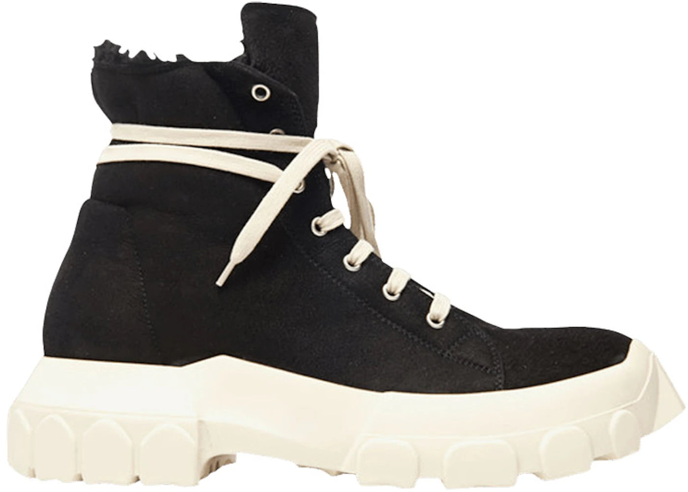 Rick Owens Shearling High Black 2019