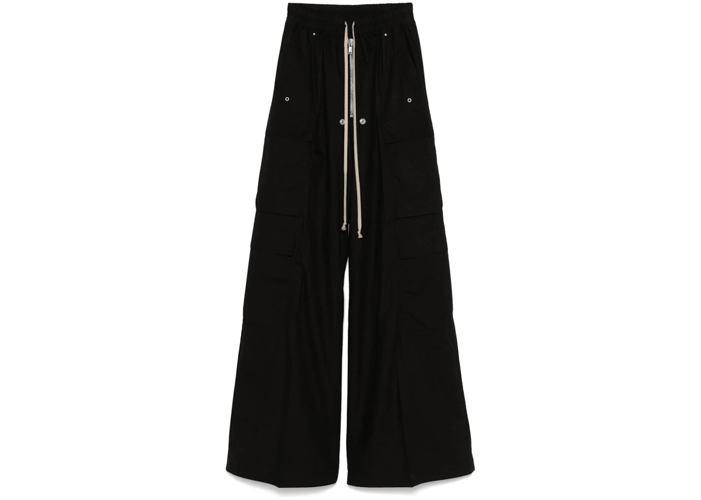 Rick Owens Thin Wool Cargobelas Black