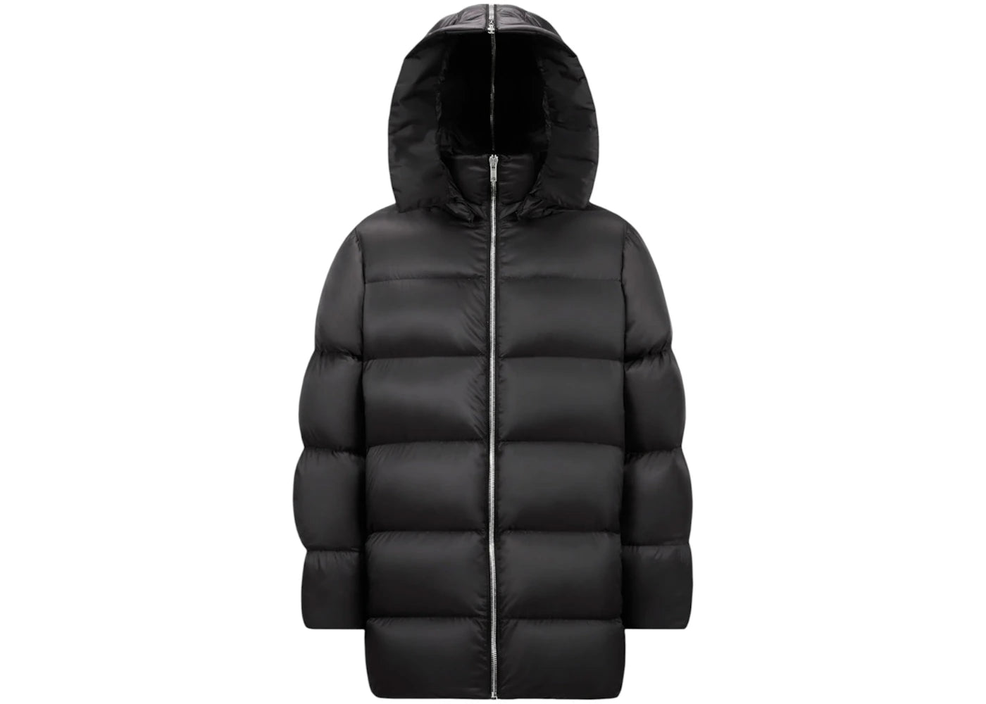 Rick Owens x Moncler Woven Hooded Cyclopic Coat Black