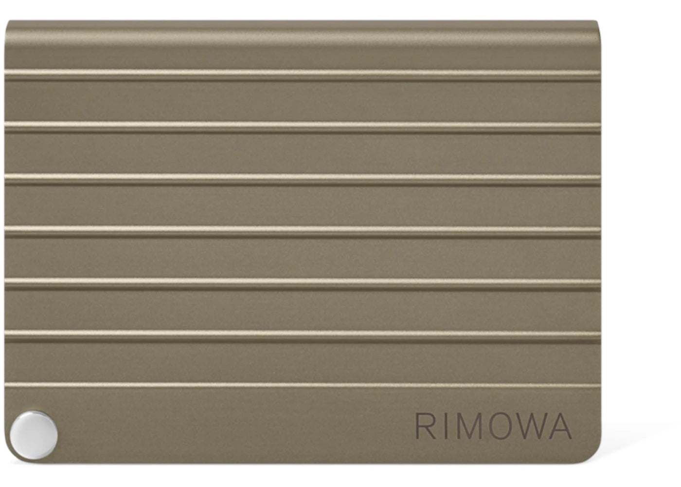 Rimowa Original Kleinwaren - Aluminum Card Case Titanium