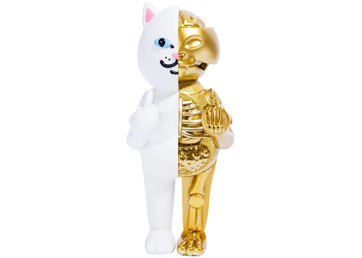 RIPNDIP 24k Gold Nermal Anatomy Vinyl Figure