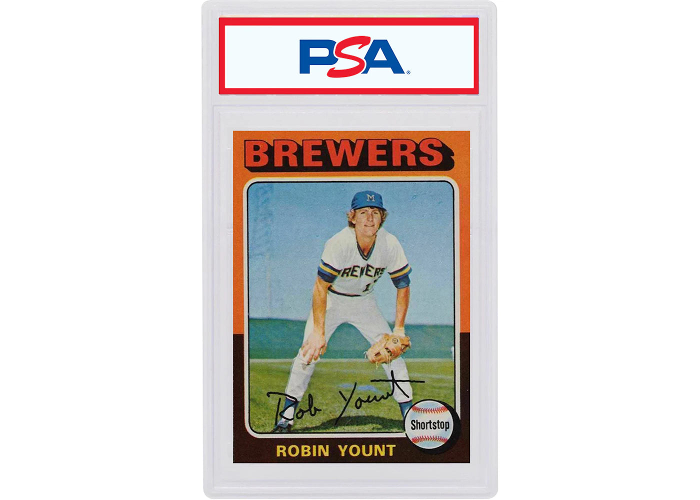 Robin Yount 1975 Topps Rookie #223 (PSA or BGS Graded)