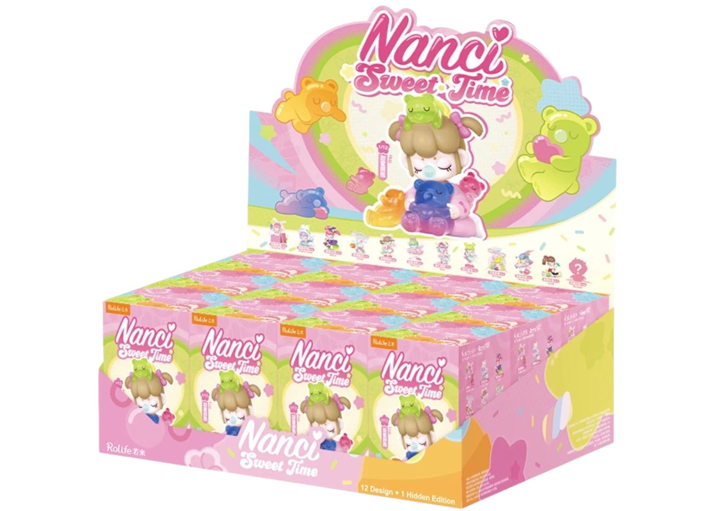 Rolife Nanci's Sweet Time Series Figure Sealed Case (12 Blind Box)