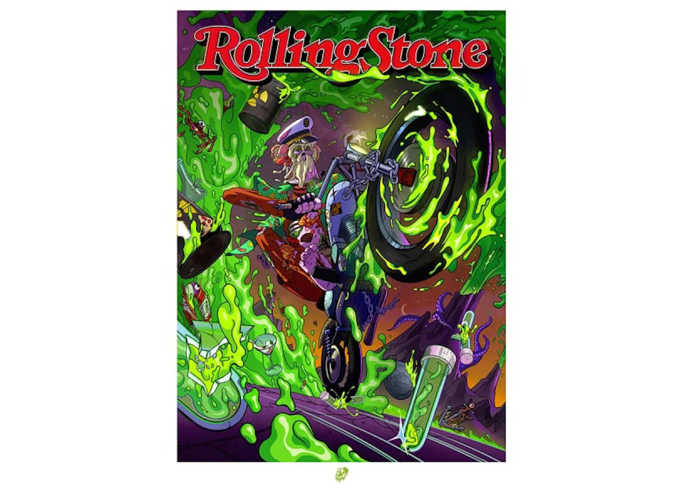 Rolling Stone Bored Ape Yatch Club Print