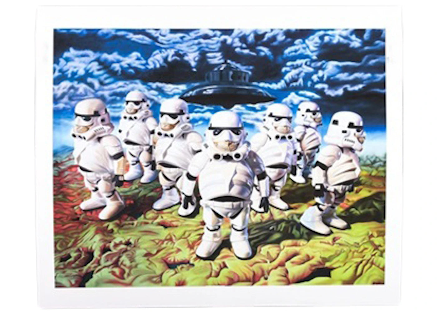 Ron English Grin Guard Print (Signed, Edition of 150)