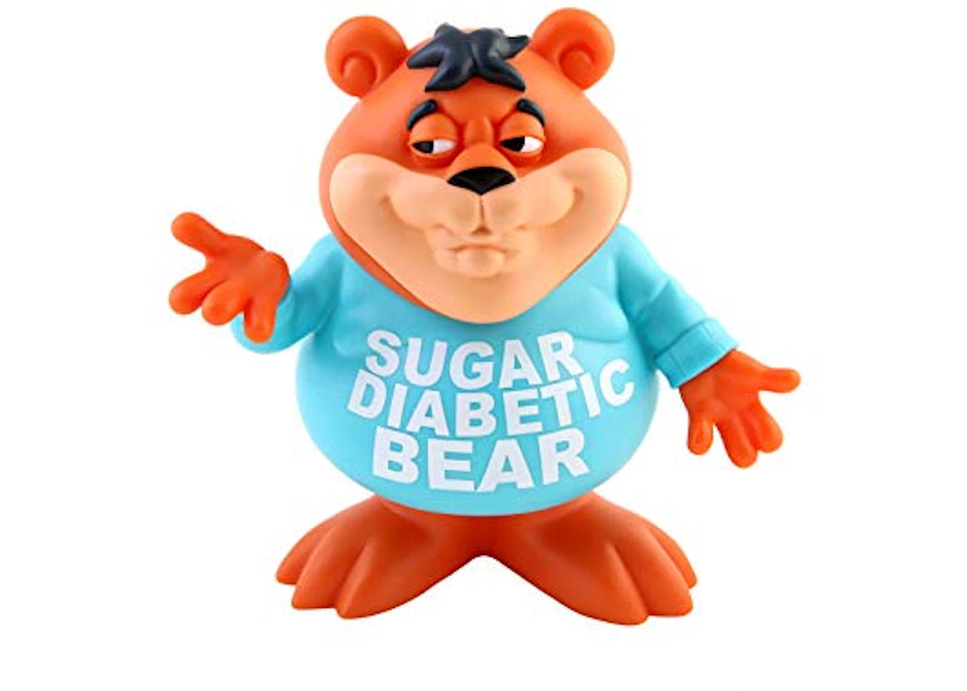 Ron English Popaganda Cereal Killers Sugar Diabetic Bear Figure (8 Inch) Multi