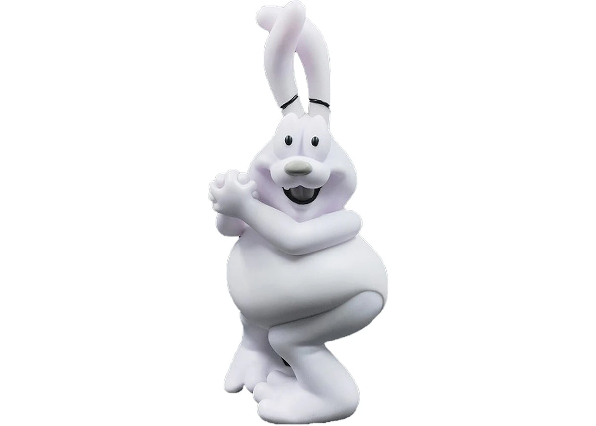Ron English Popaganda Cereal Killers Tricky The Obese Rabbit Figure (8 Inch) Monotone Edition