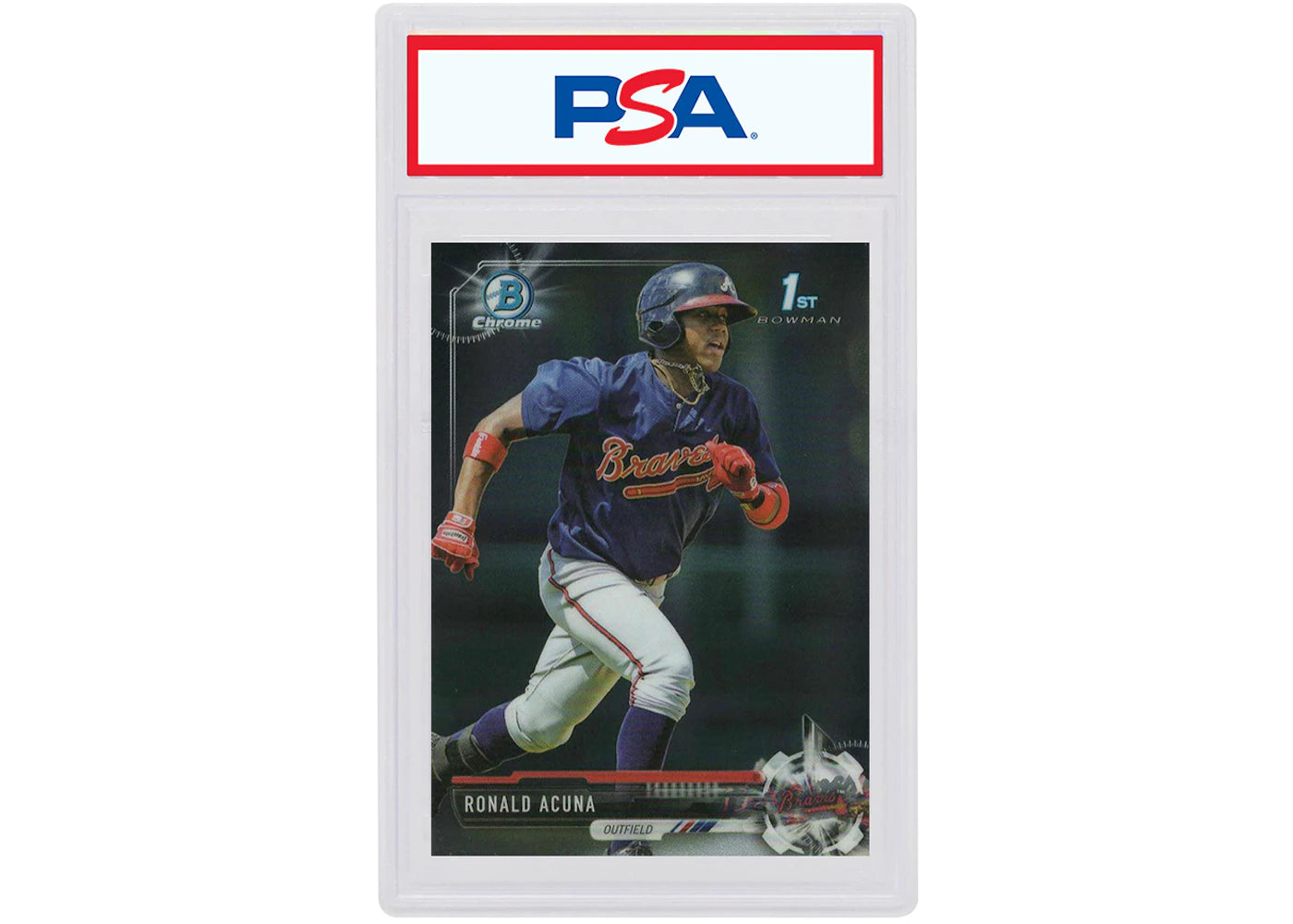Ronald Acuna 2017 Bowman Prospects Chrome #BCP127 (PSA or BGS Graded)