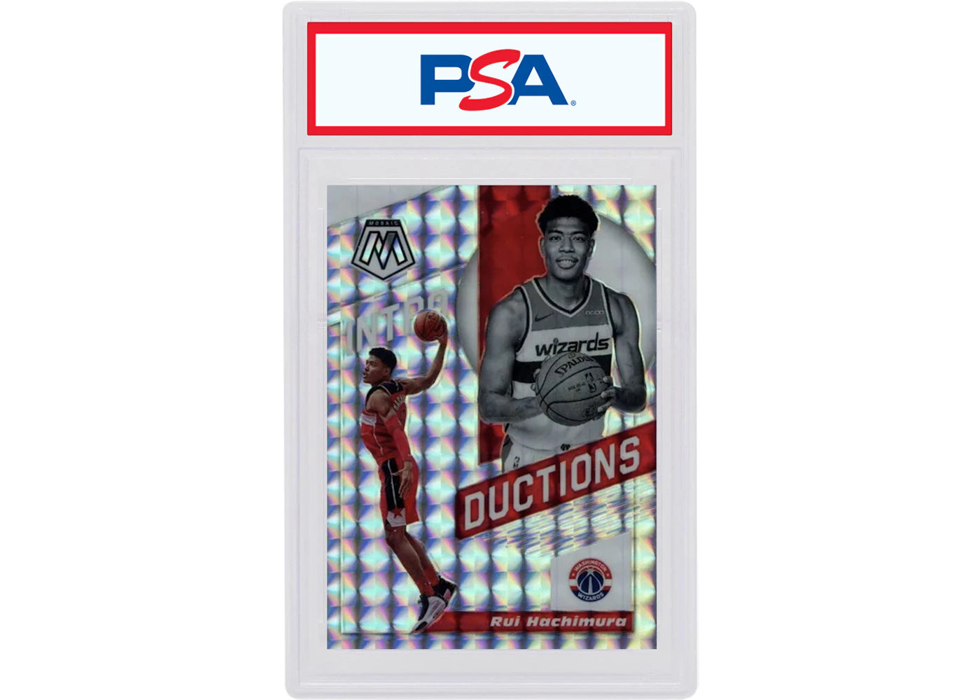 Rui Hachimura 2019 Panini Mosaic Introductions Rookie Mosaic #6 (PSA or BGS Graded)