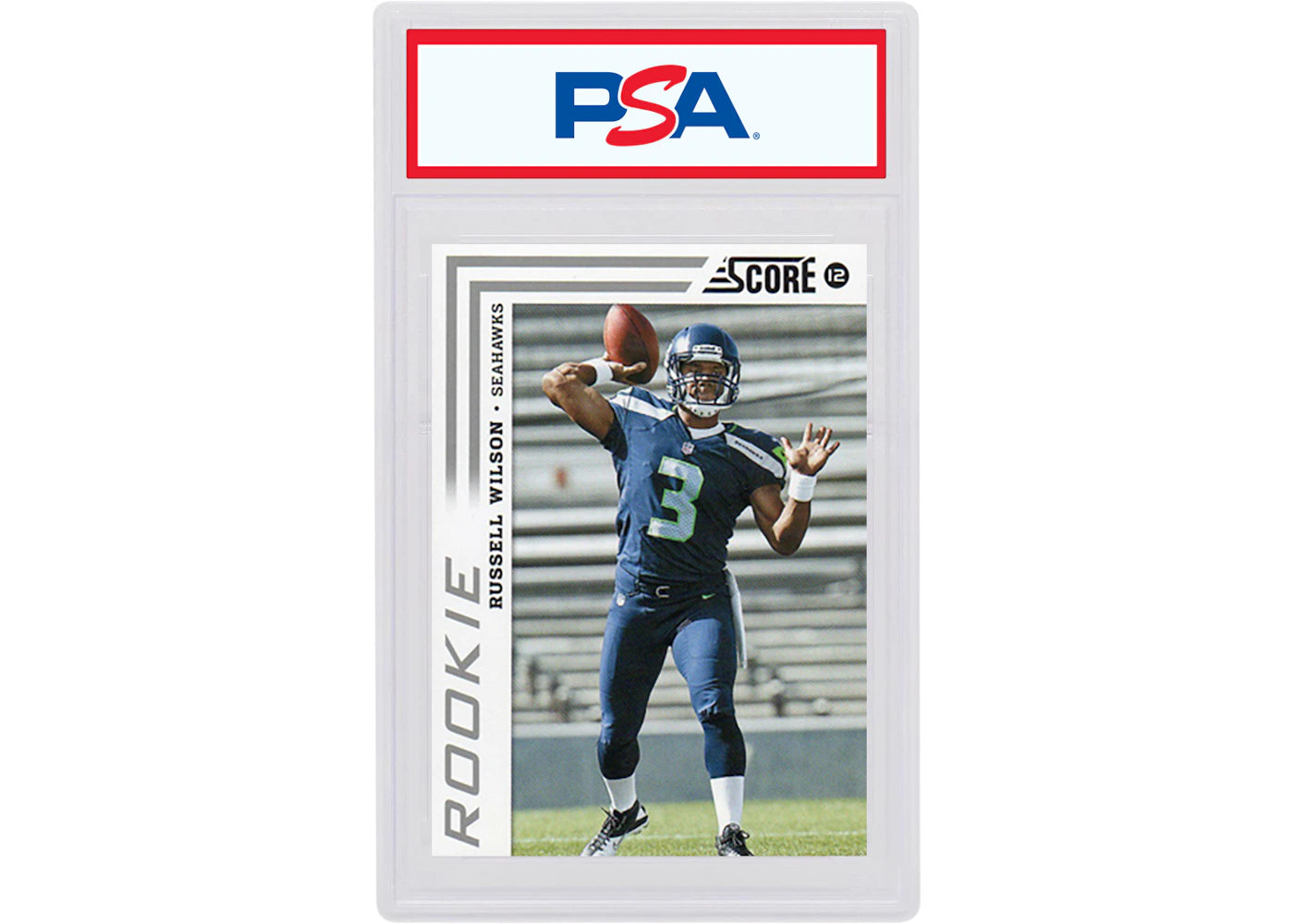 Russell Wilson 2012 Panini Score Rookie #372 (PSA or BGS Graded)