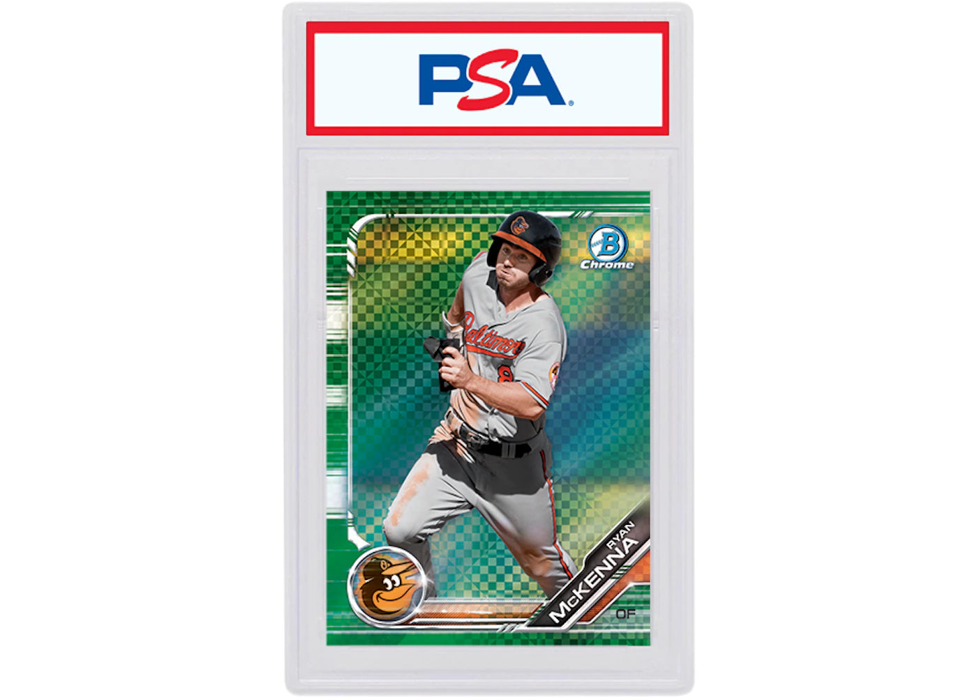 Ryan McKenna 2019 Bowman Chrome X Green X-Fractor /31 BCP-231 (PSA or BGS Graded)