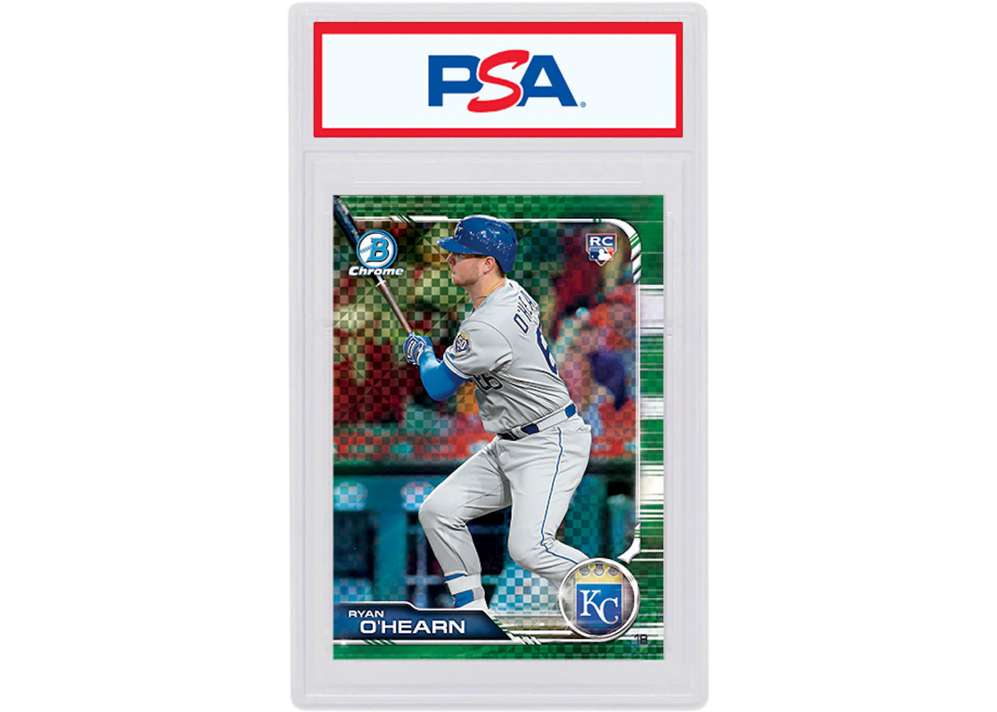 Ryan O'Hearn 2019 Bowman Chrome X Rookie Green X-Fractor /31 #92 (PSA or BGS Graded)