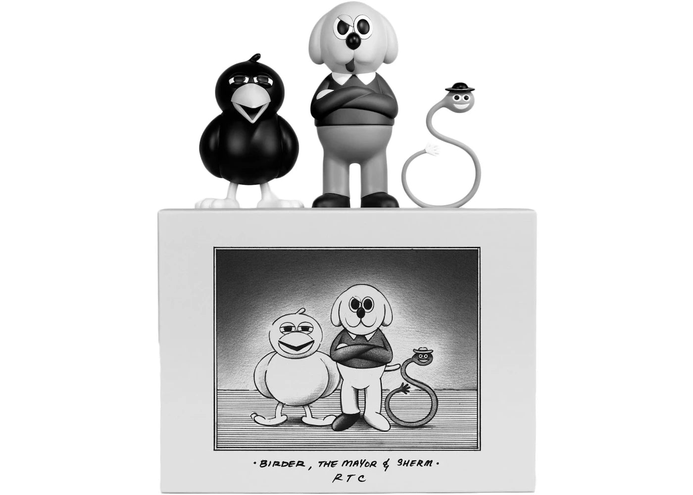 Ryan Travis Christian Birder The Mayor & Sherm Figure