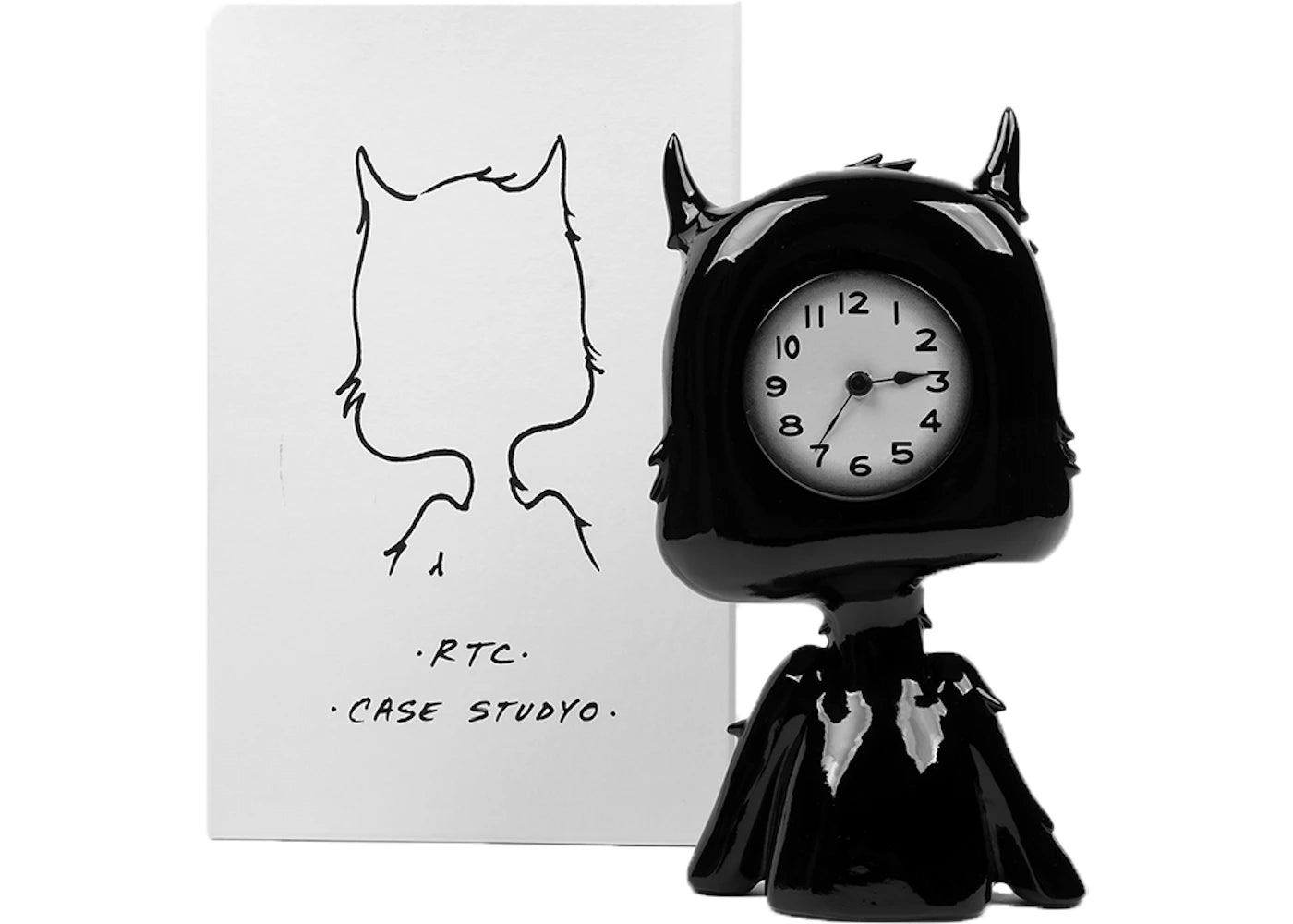 Ryan Travis Christian Time Face Clock Figure Black