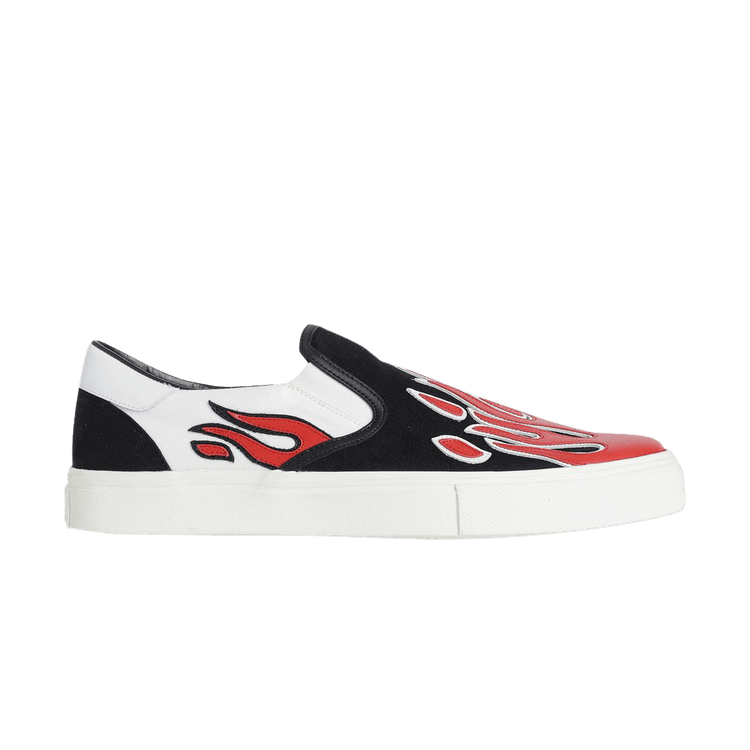 AMIRI Flame Slip On Black/Red