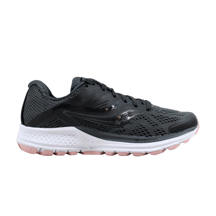 Saucony Ride 10 Gunmetal/Pink (Women's)