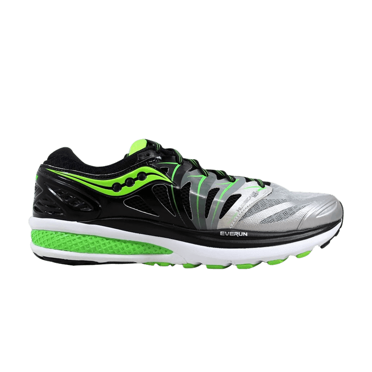 Saucony Hurricane Iso 2 Black/Silver-Slime