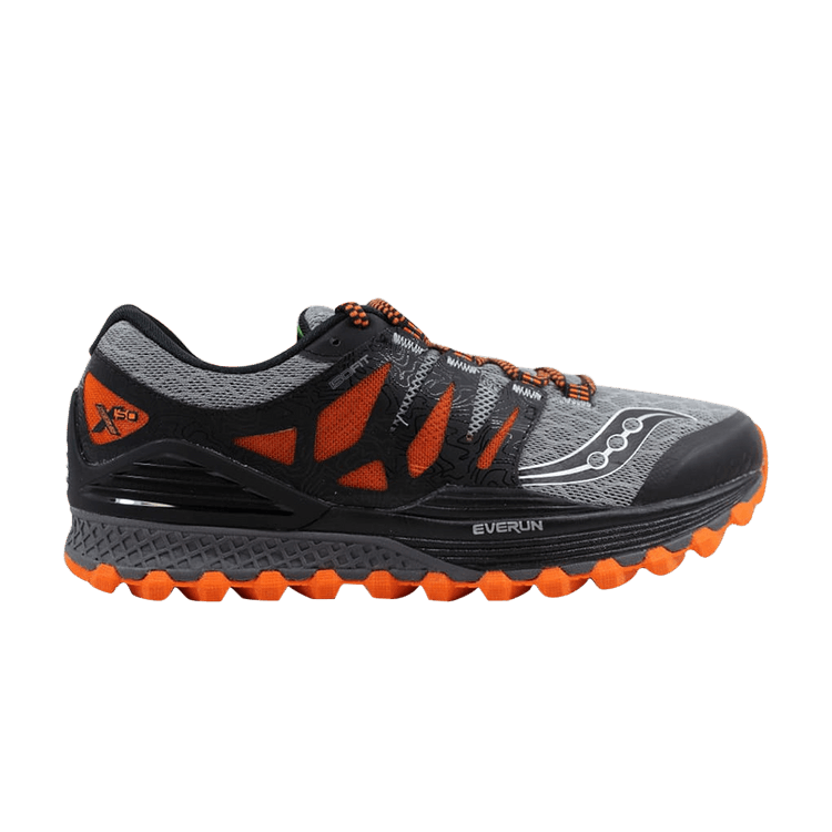 Saucony Xodus Iso Grey/Orange-Black