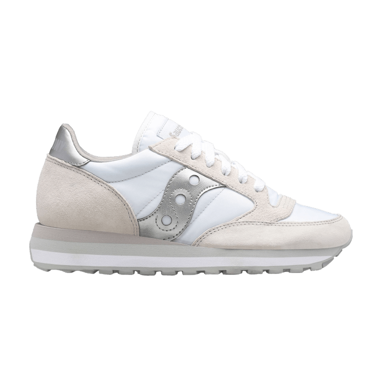 Saucony Jazz Triple White Silver (Women's)