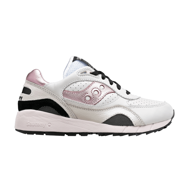 Saucony Shadow 6000 White Metallic Pink (Women's)