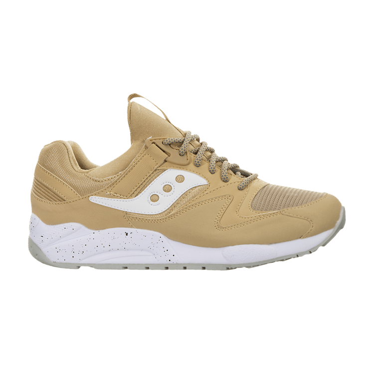 Saucony Grid 9000 Wheat White