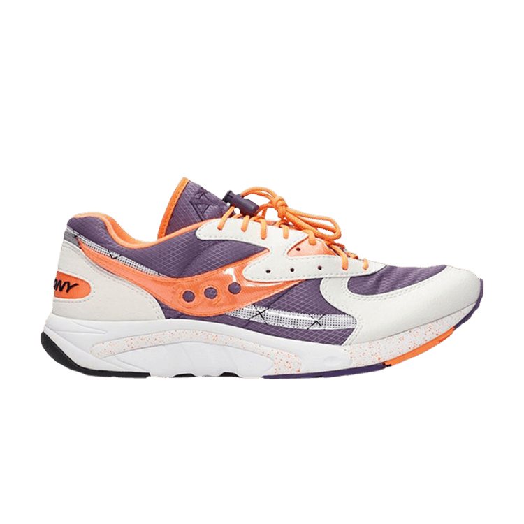 Saucony Aya White Purple Orange