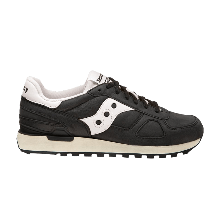 Saucony Shadow Distressed Black White