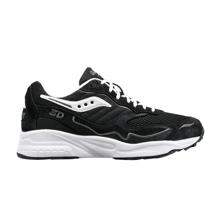 Saucony 3D Grid Hurricane Black White