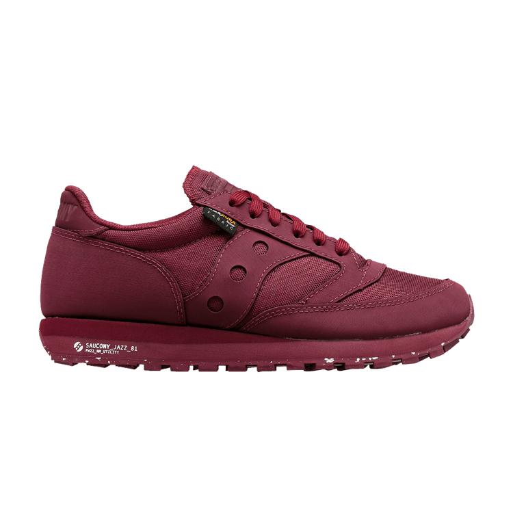 Saucony Jazz 81 Utilitarian Cordura Burgundy