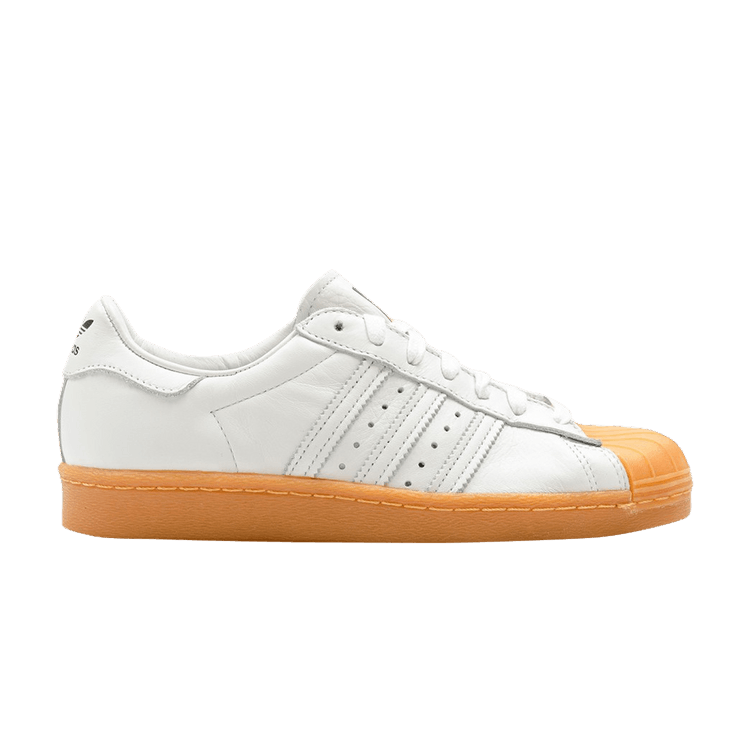 adidas Superstar 80s Dlx White White-Gold Metallic