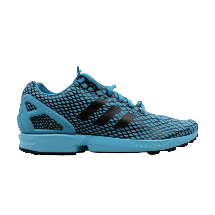 adidas ZX Flux Techfit Core Black/Blanch Sea Blue