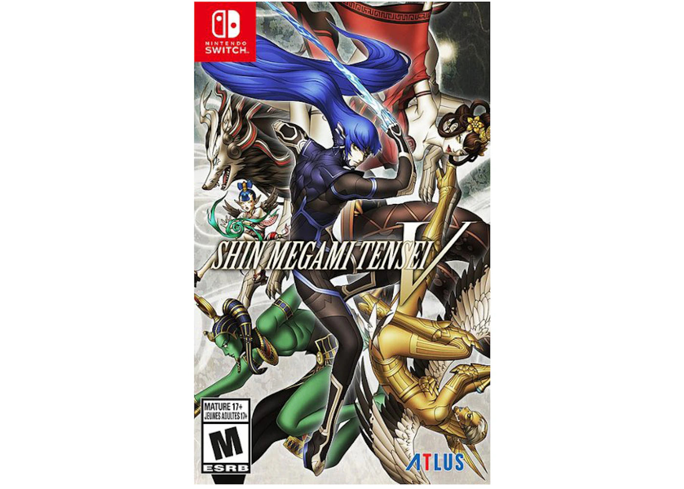 SEGA Nintendo Switch Shin Megami Tensei V SteelBook Edition Video Game