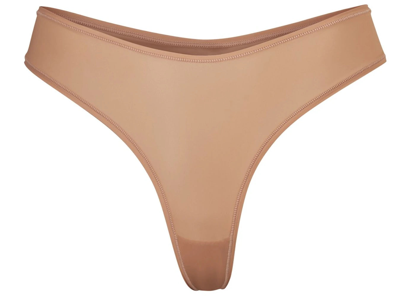 SKIMS Jelly Sheer Dipped Thong Sienna