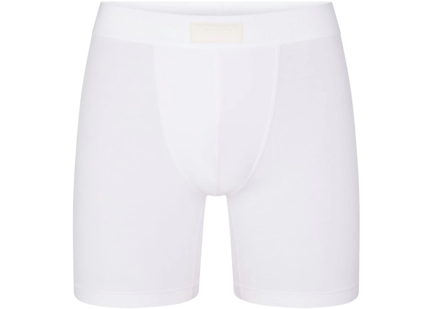 SKIMS Men's 5" Cotton Boxer Brief Chalk